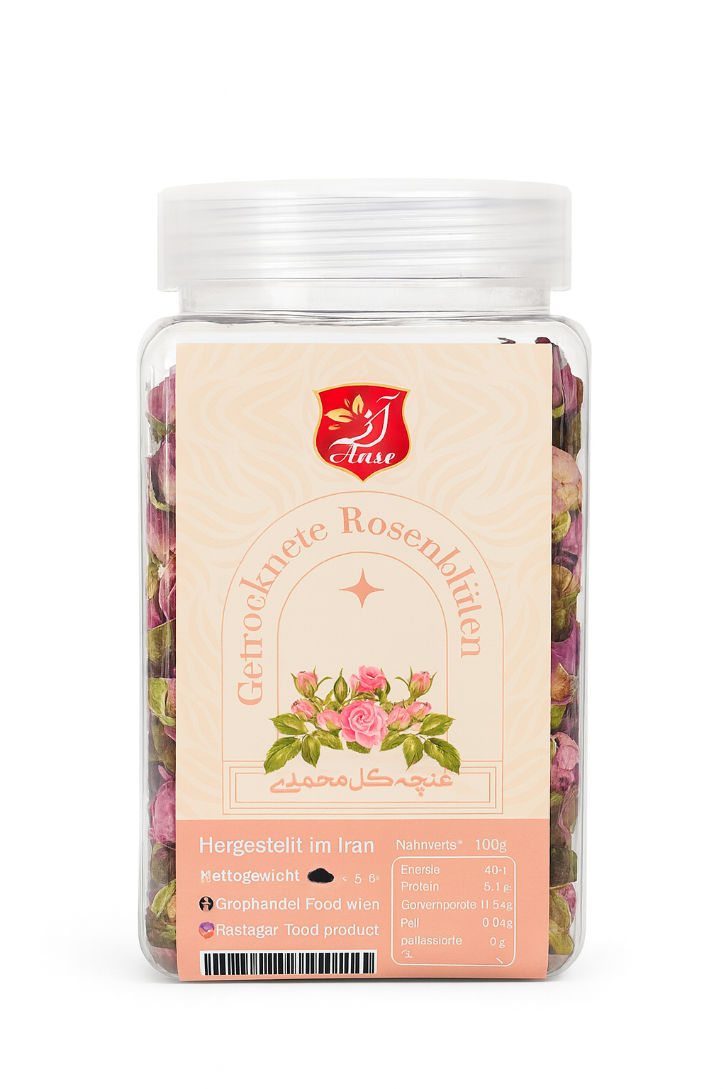 Getrocknete Rosenknospen