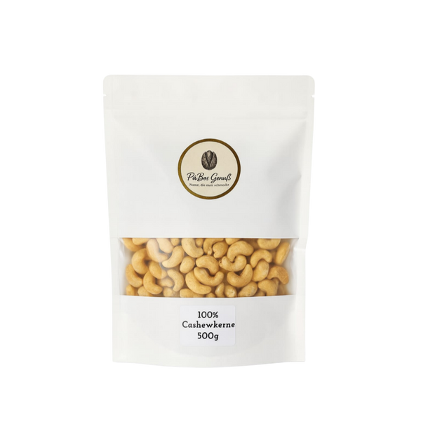 Cashewkerne in natürlicher Qualität – vegan und glutenfrei.