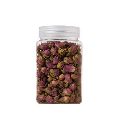 Naturbelassene Rosenknospen – aromatisch, duftend und ohne Zusätze.
